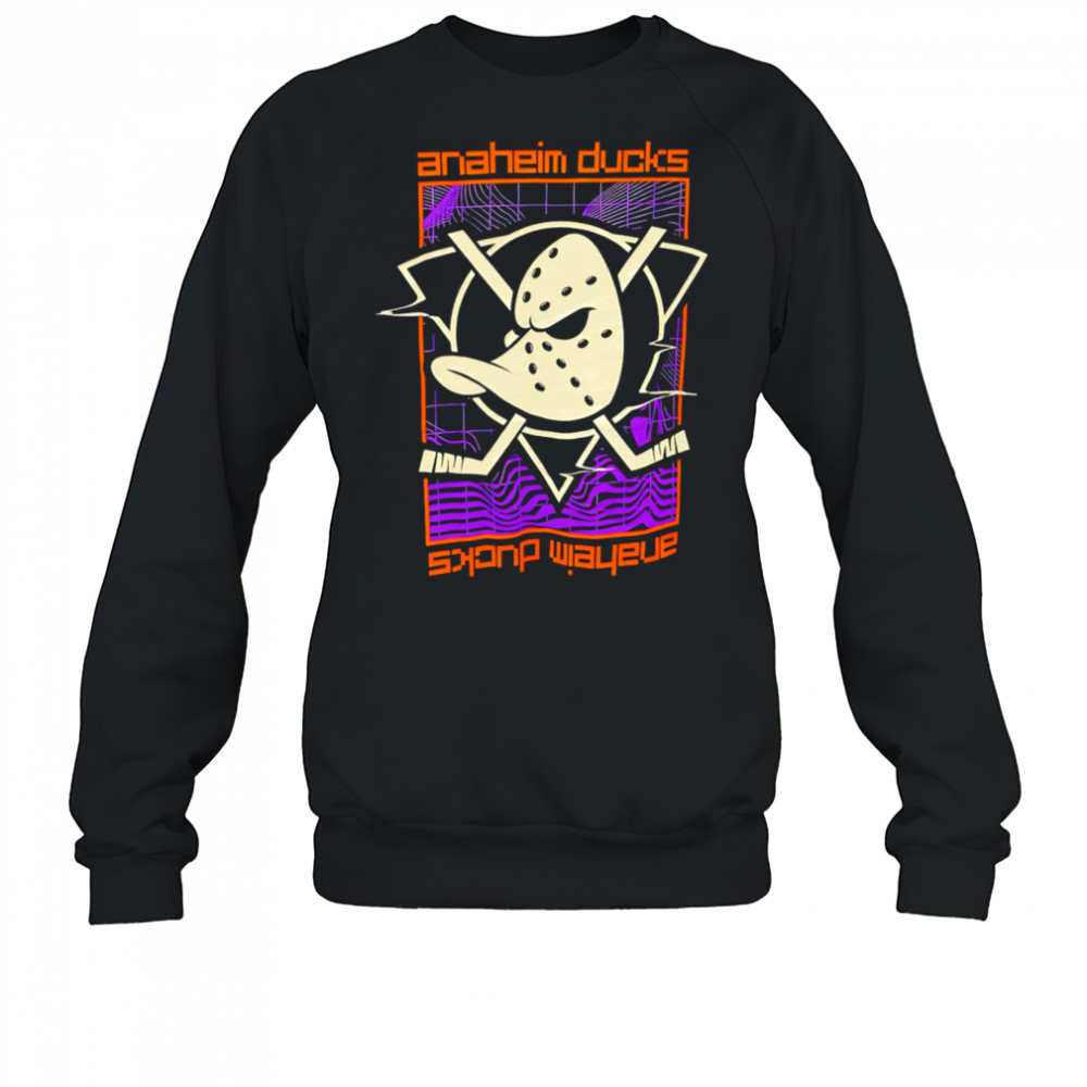 Anaheim Ducks reverse letters shirt Sweatshirt