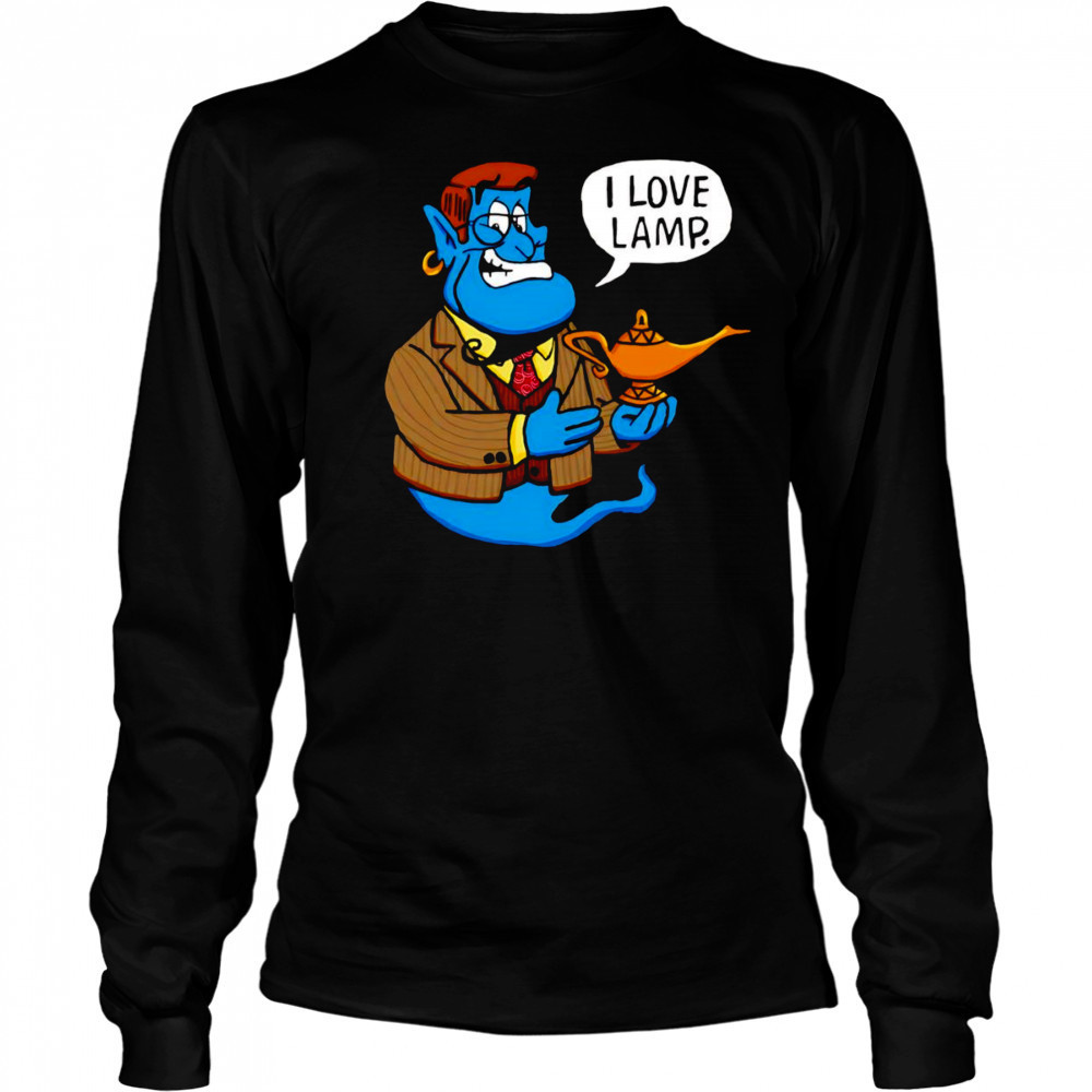 Anchor Genie I love lamp shirt Long Sleeved