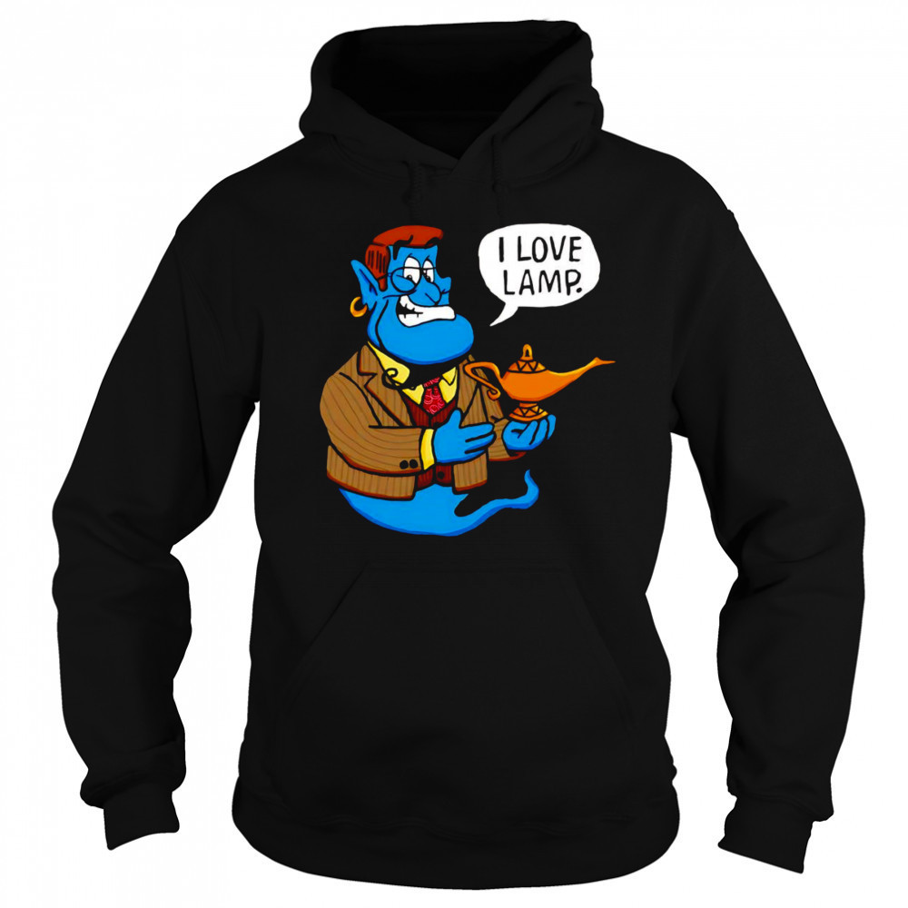 Anchor Genie I love lamp shirt Sweatshirt