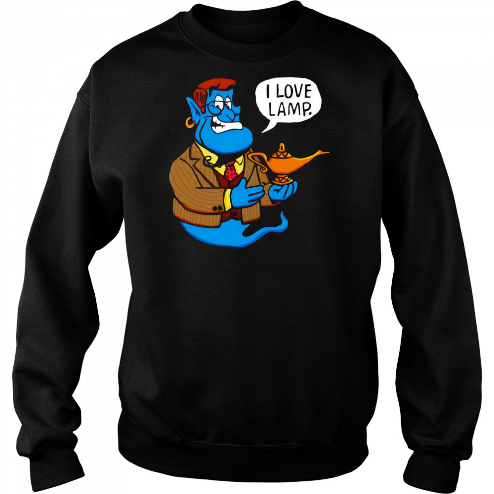 Anchor Genie I love lamp shirt Hoodie