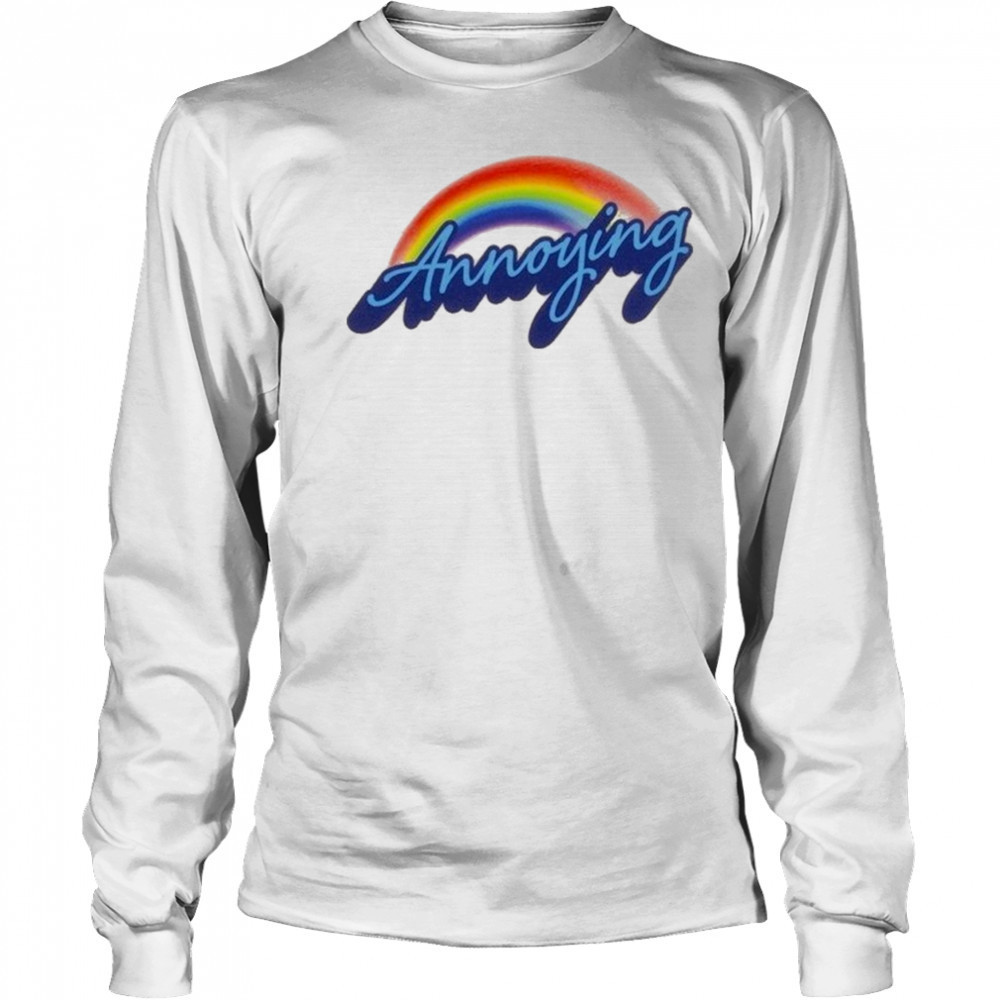 Annoying Rainbow T-Shirt Long Sleeved