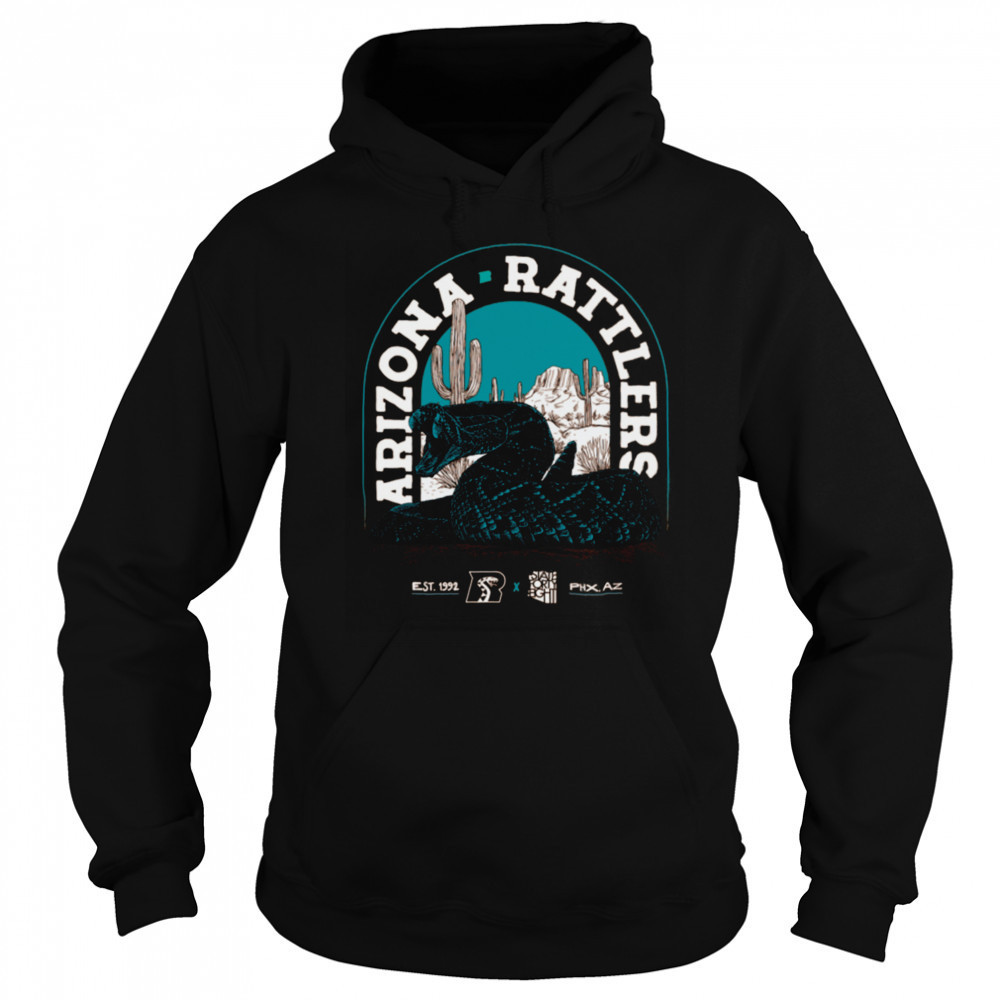 Arizona Rattlers EST 1992 T Shirt Sweatshirt