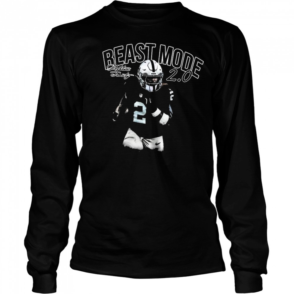Ashton Jeanty Beast Mode Las Vegas Raiders 20 Graphic t-shirt Long Sleeved