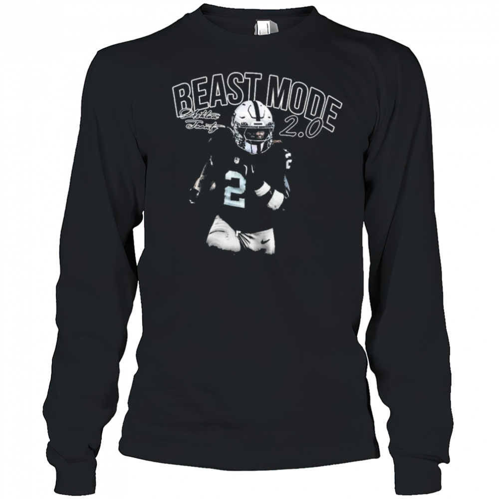 Ashton Jeanty Beast Mode Las Vegas Raiders 20 Graphic t-shirt Long Sleeved