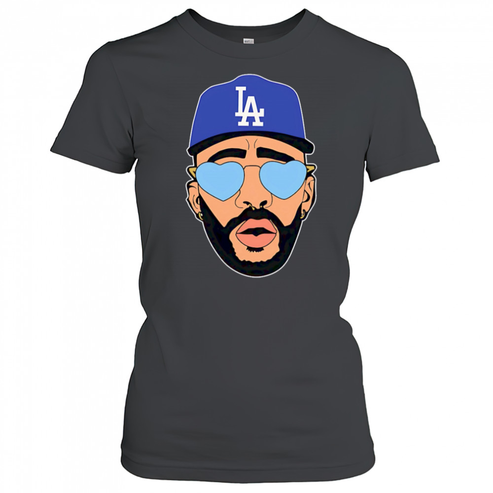 Bad Bunny Dodgers Big Head shirt Women's T-shirt