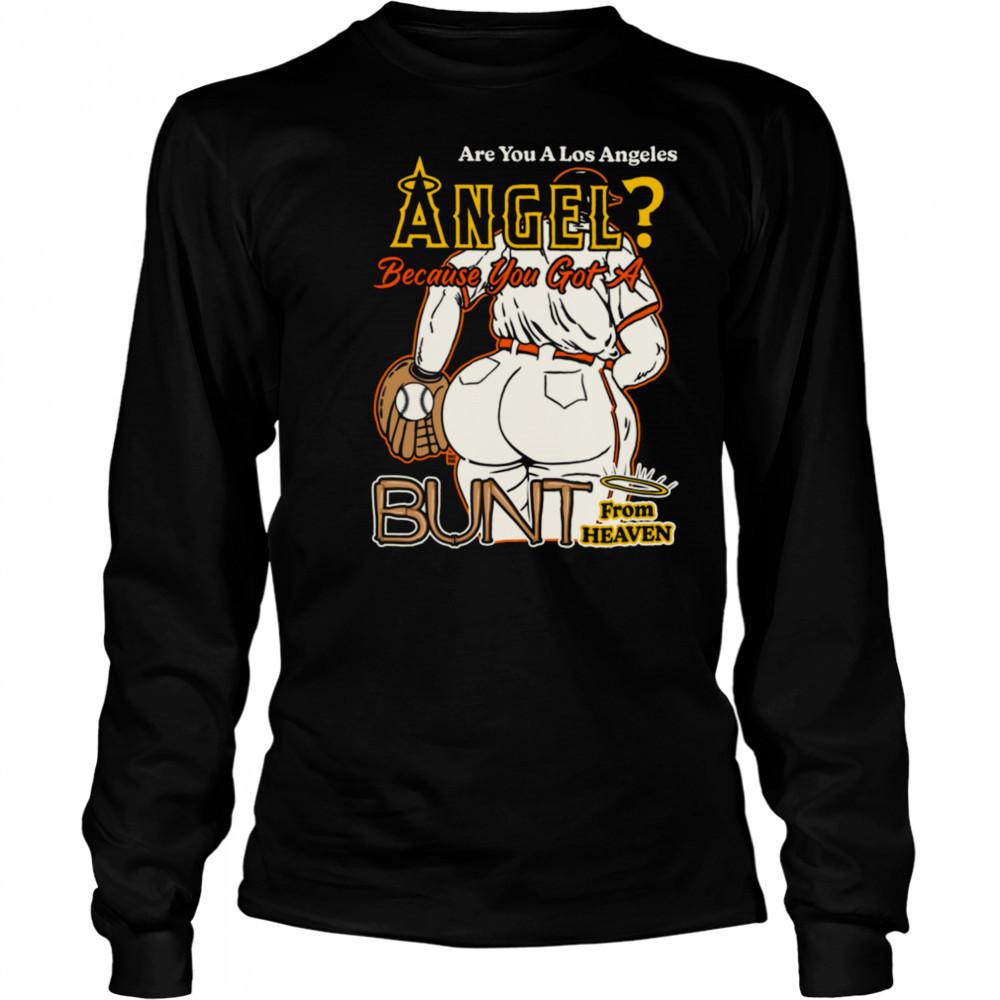 Boss Dog Art Dept Los Angeles Angel Bunt From Heaven T Shirt Long Sleeved