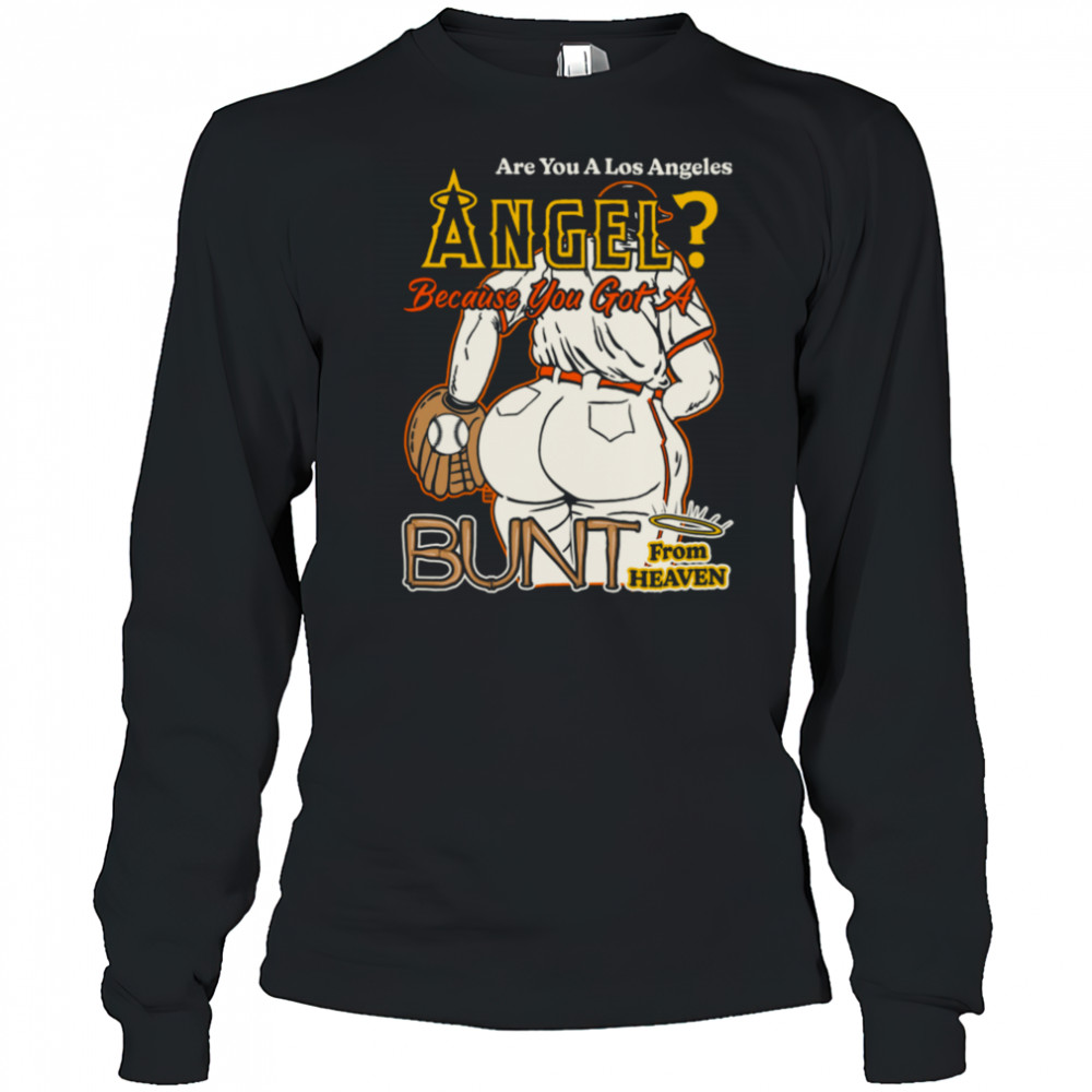 Boss Dog Art Dept Los Angeles Angel Bunt From Heaven T Shirt Long Sleeved