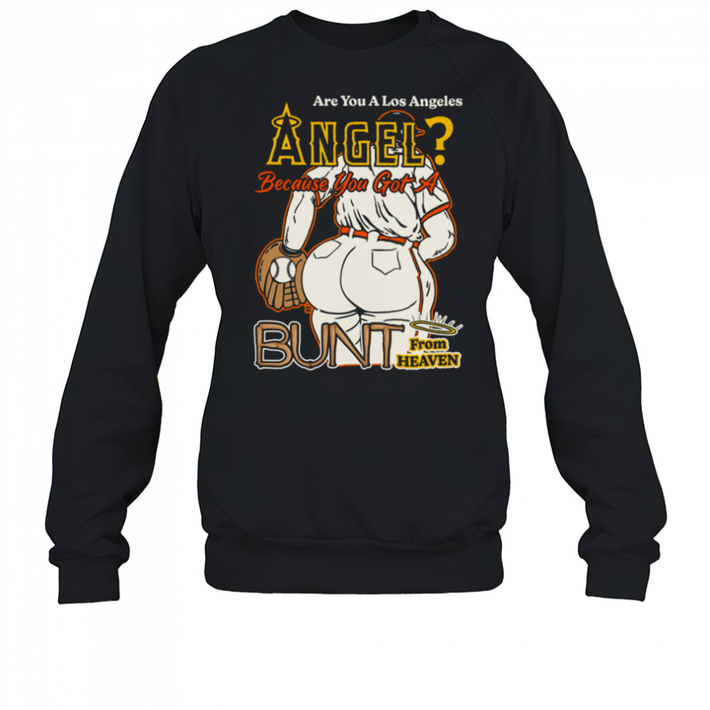 Boss Dog Art Dept Los Angeles Angel Bunt From Heaven T Shirt Sweatshirt