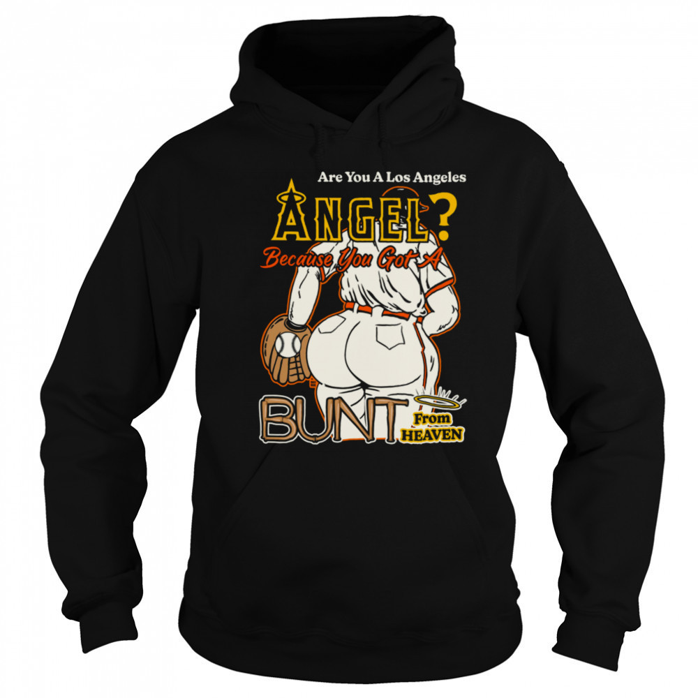 Boss Dog Art Dept Los Angeles Angel Bunt From Heaven T Shirt Sweatshirt