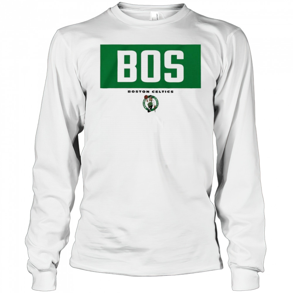 Boston Celtics Bos Crossbar T-Shirt Long Sleeved