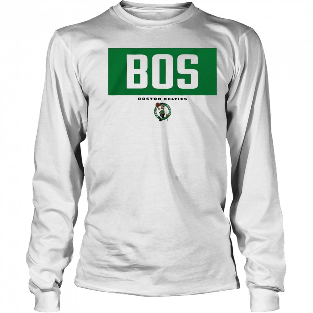 Boston Celtics Bos Crossbar T-Shirt Long Sleeved