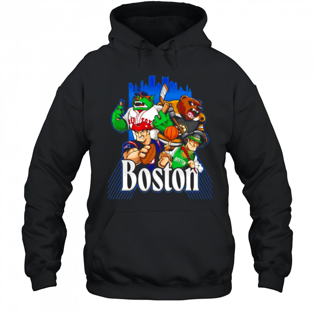 Boston sports mascot shirt Hoodie