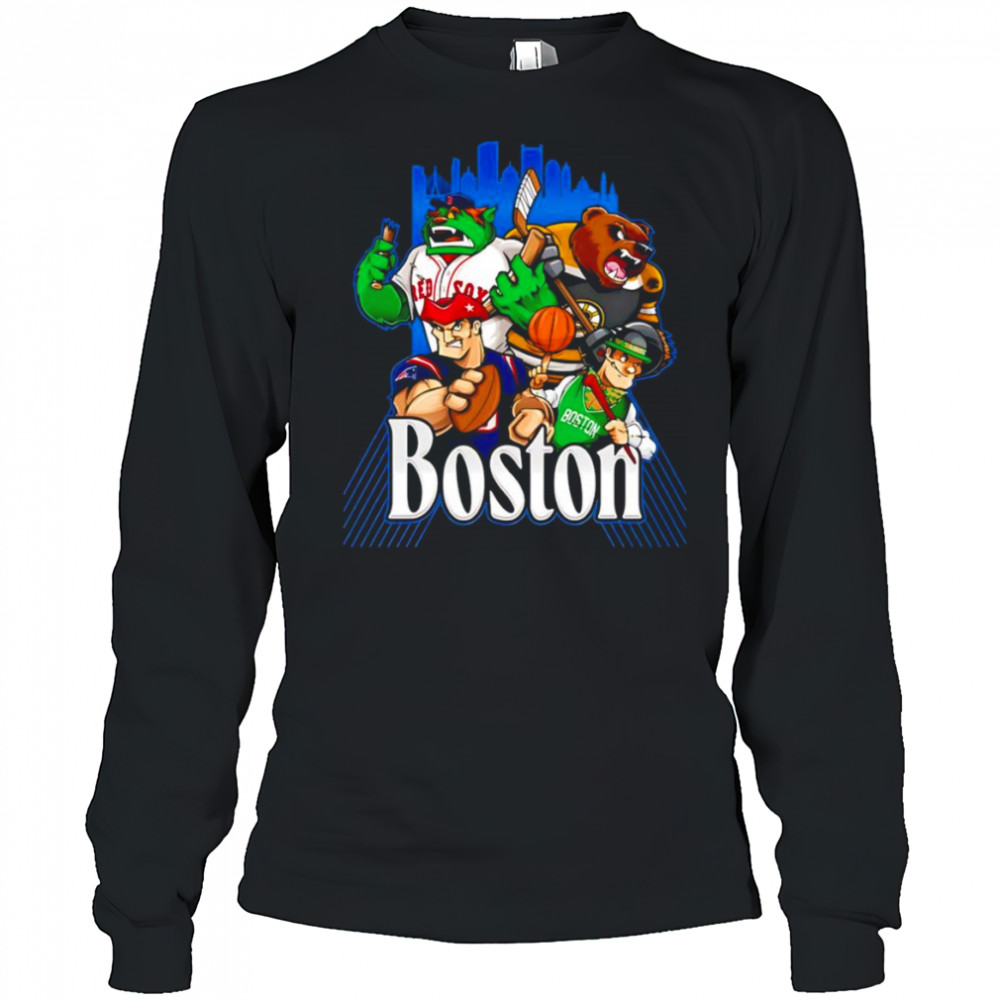 Boston sports mascot shirt Long Sleeved