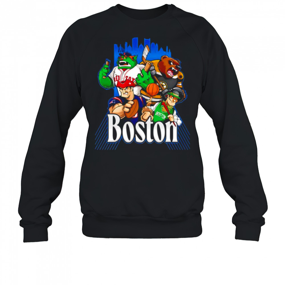 Boston sports mascot shirt Sweatshirt