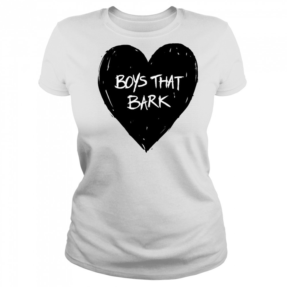 Boy That Bark Heart T-shirt Women's T-shirt