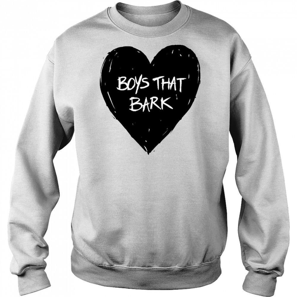 Boy That Bark Heart T-shirt Hoodie