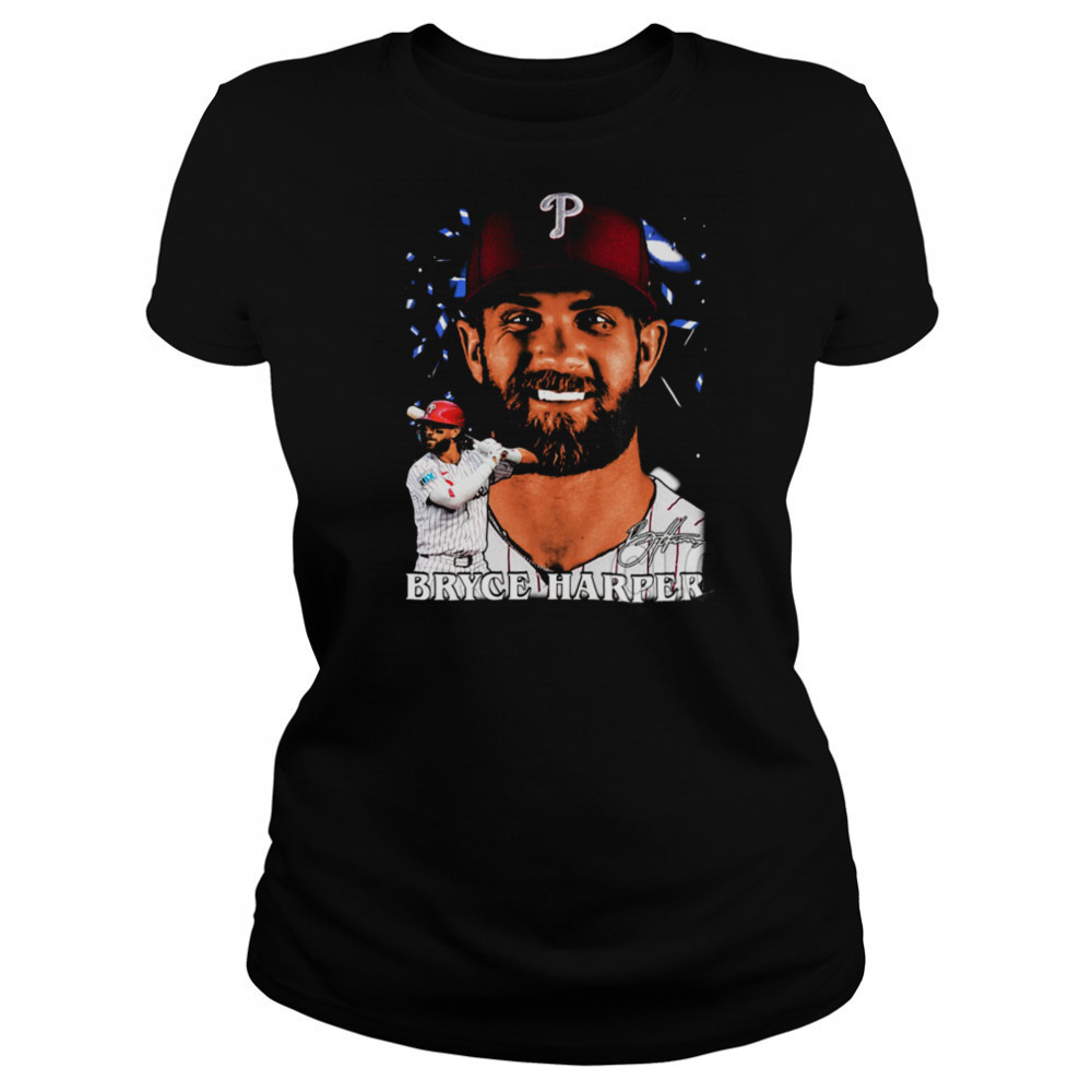 Bryce Harper Philadelphia Phillies Baseball T Shirt Women's T-shirt