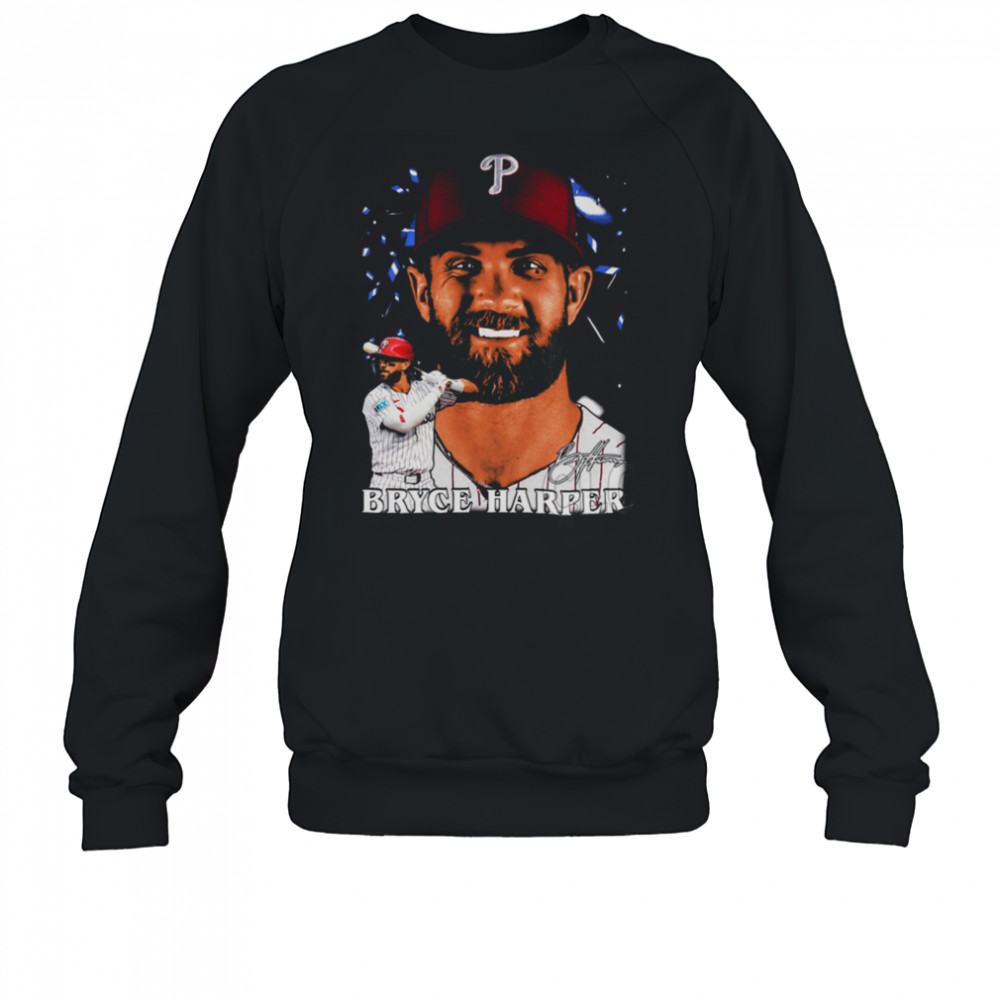 Bryce Harper Philadelphia Phillies Baseball T Shirt Sweatshirt