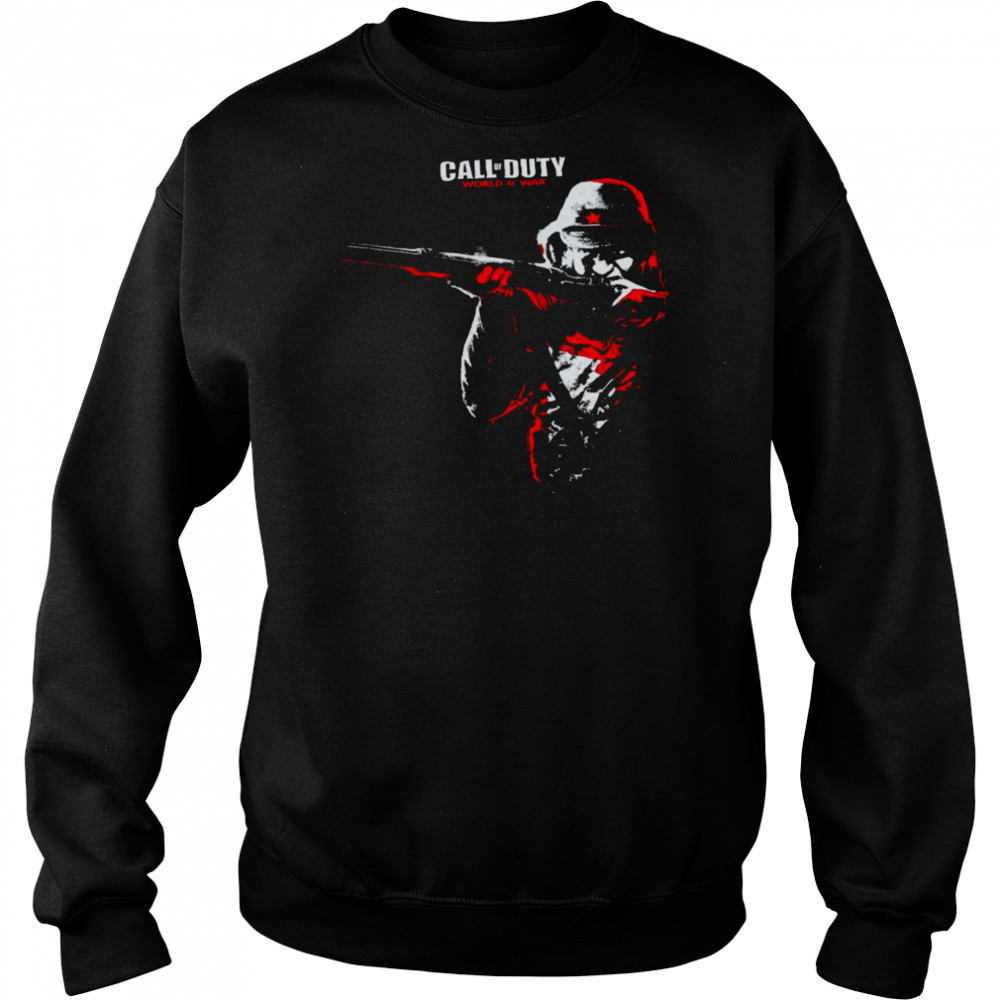 Call Of Duty World At WAR T Shirt Hoodie