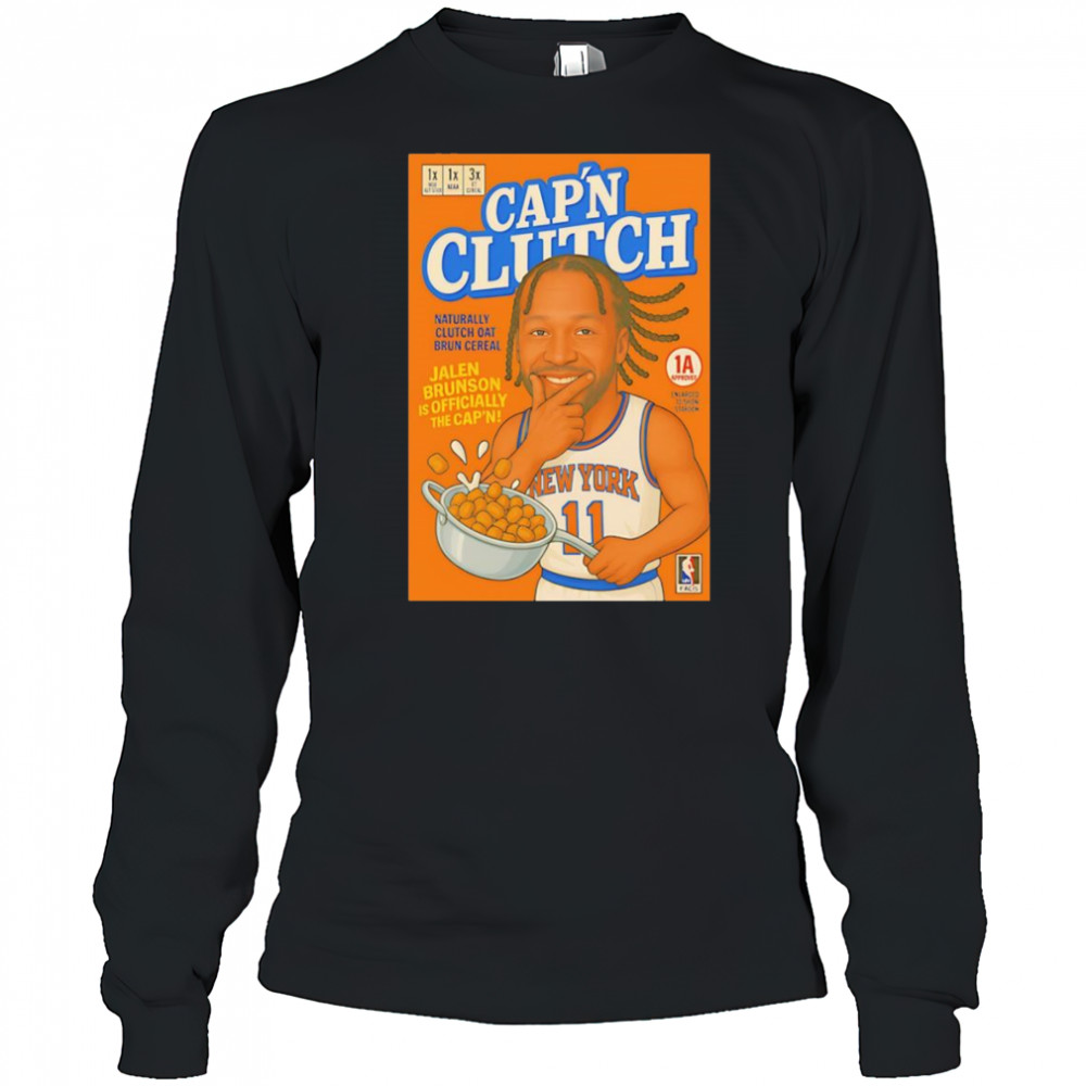 Capn Clutch Jalen Brunson shirt Long Sleeved
