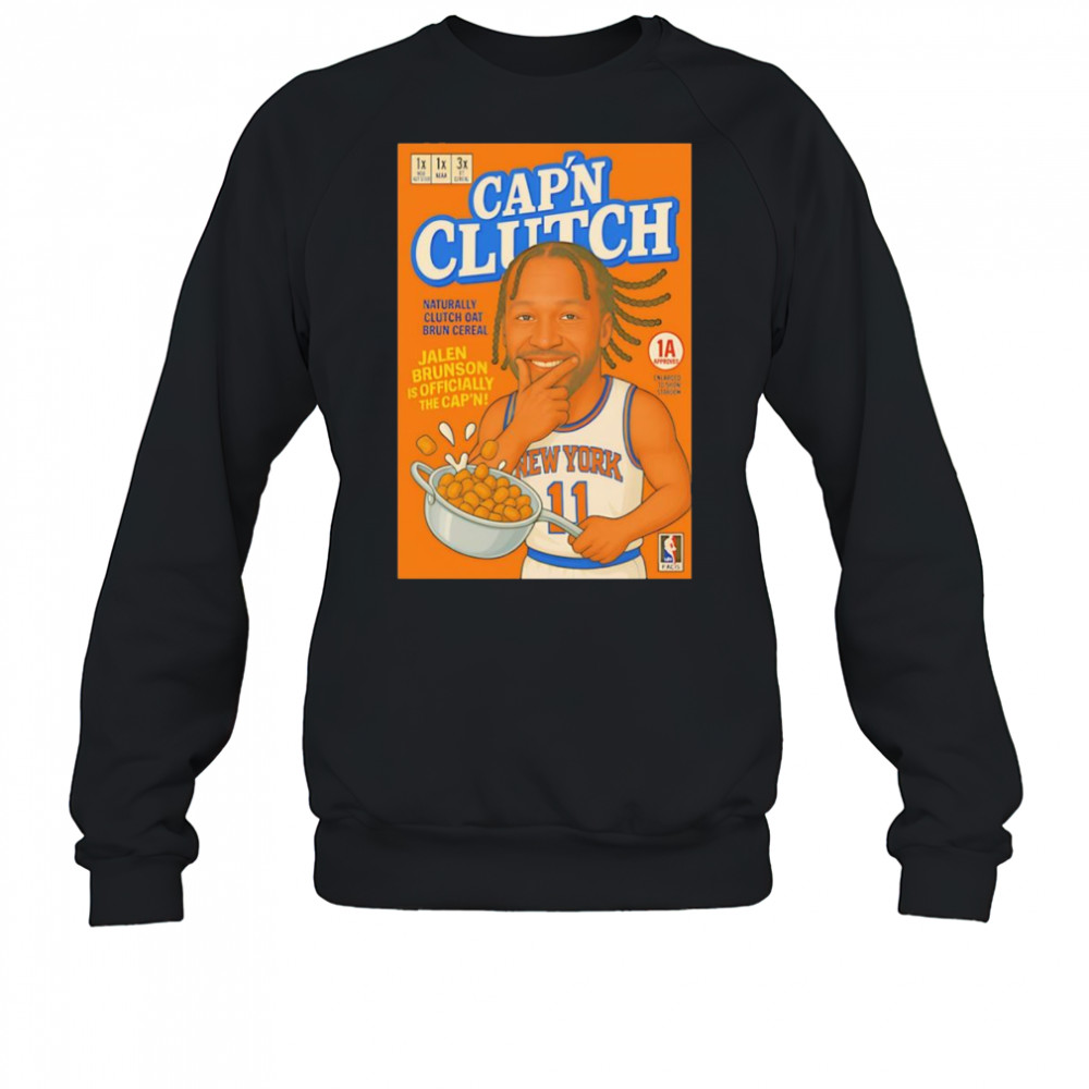 Capn Clutch Jalen Brunson shirt Sweatshirt