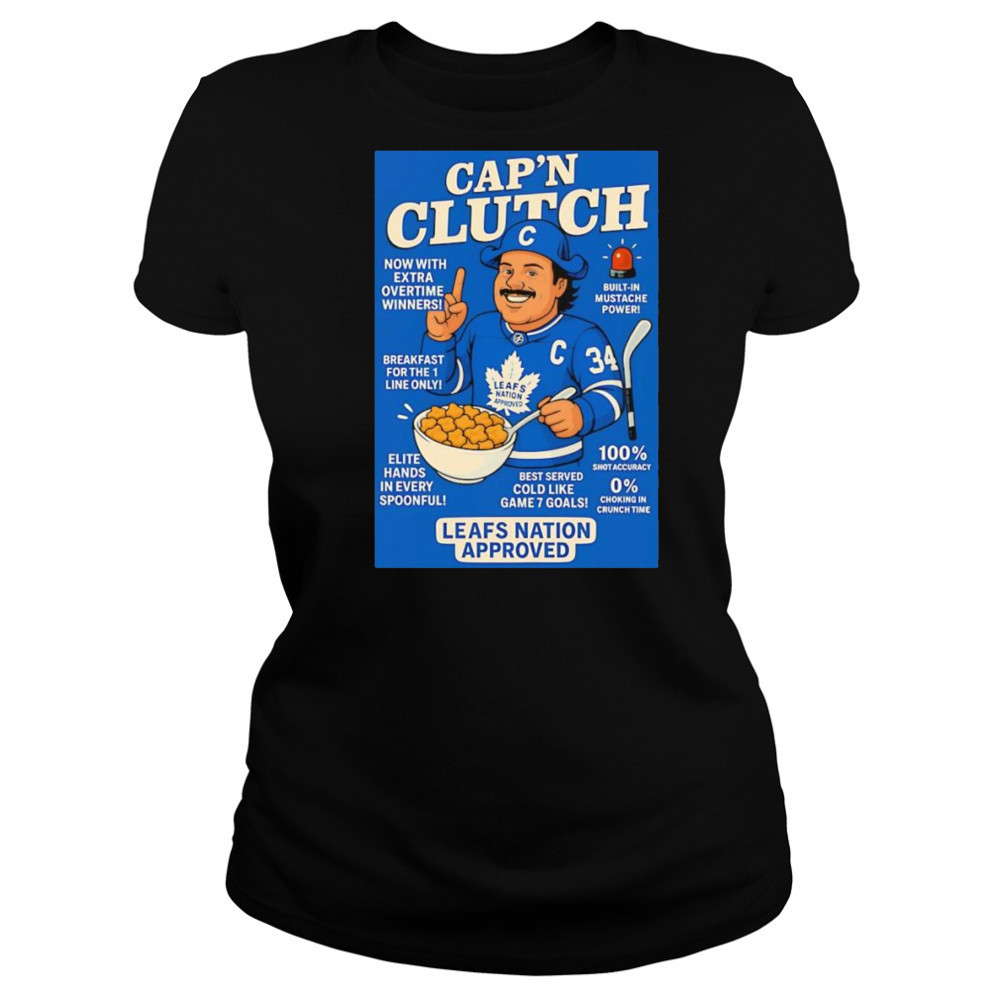 Capn Clutch Leafs Nationa Approved shirt Women's T-shirt