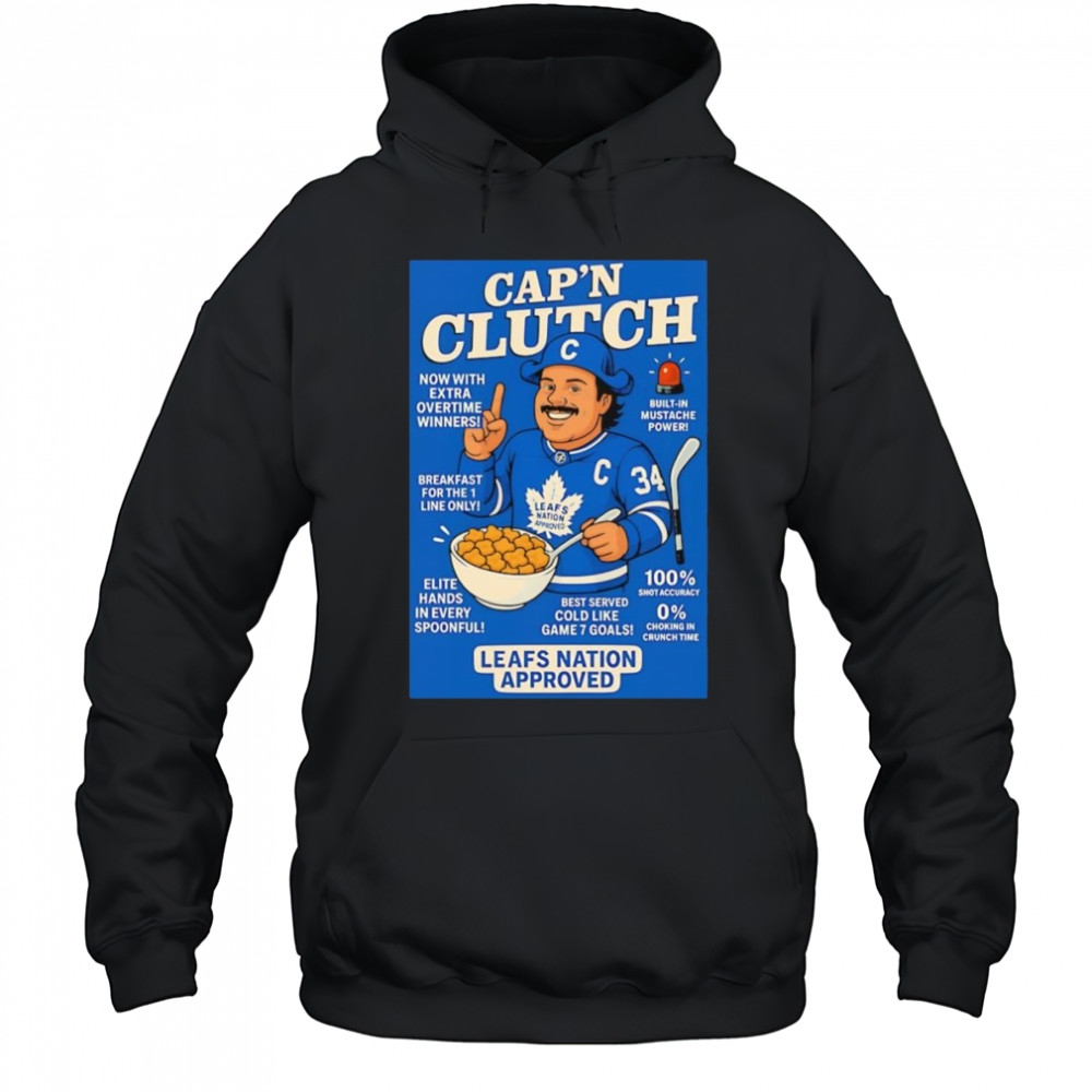 Capn Clutch Leafs Nationa Approved shirt Hoodie