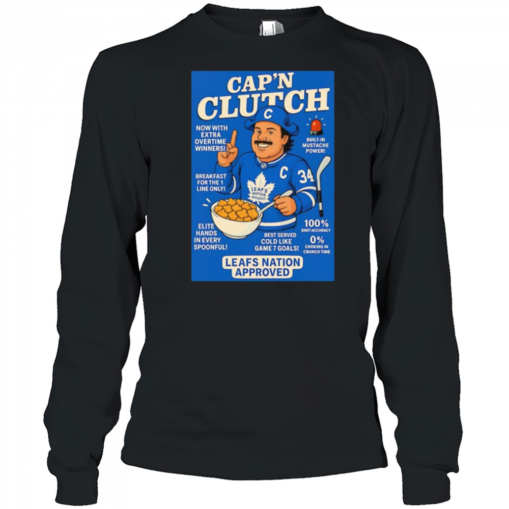 Capn Clutch Leafs Nationa Approved shirt Long Sleeved