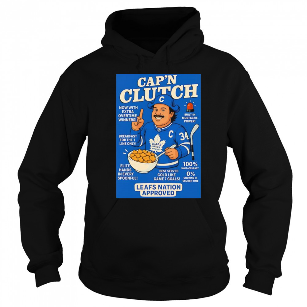 Capn Clutch Leafs Nationa Approved shirt Sweatshirt