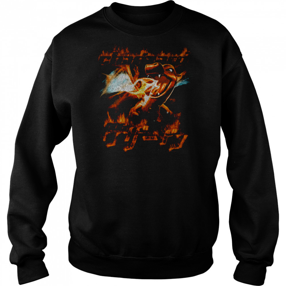 Charizard Fire Blast Pokémon T Shirt Hoodie