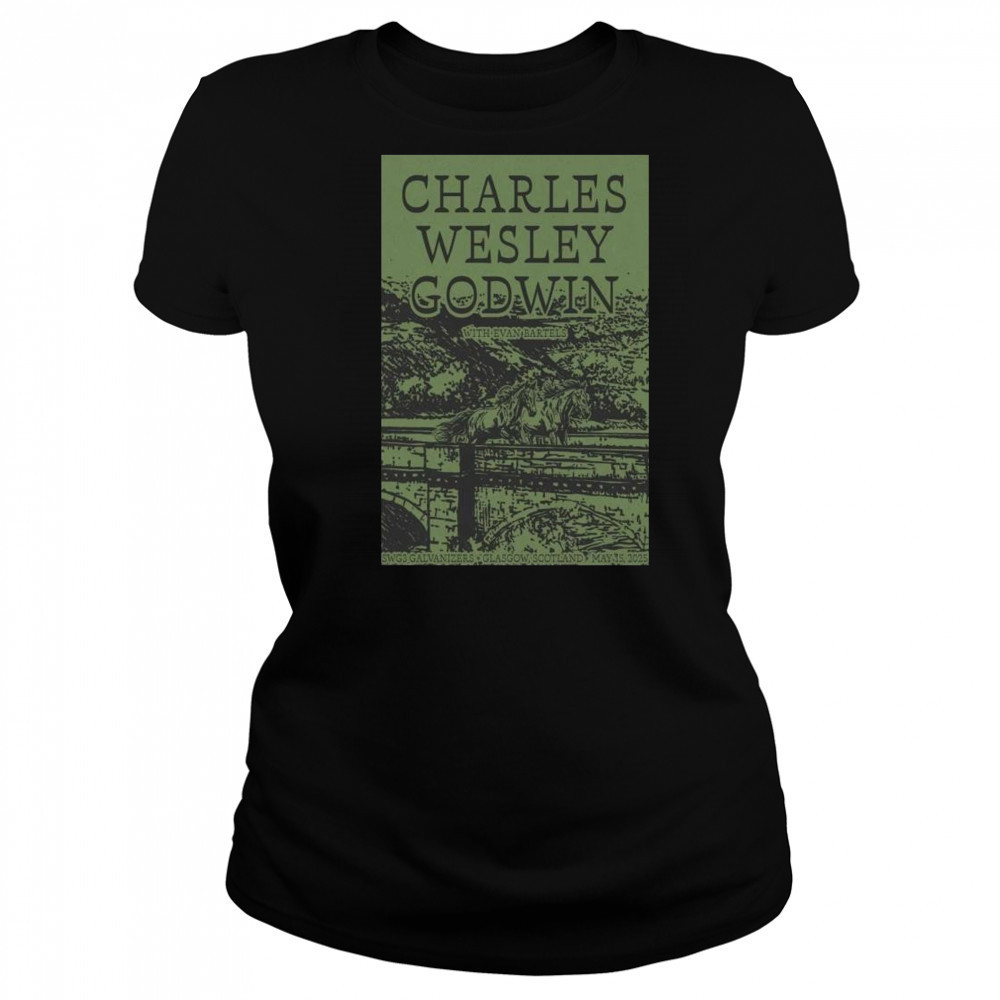Charles Wesley Godwin SWG3 Galvanizers Glasgow UK May 15 2025 Tour t-shirt Women's T-shirt