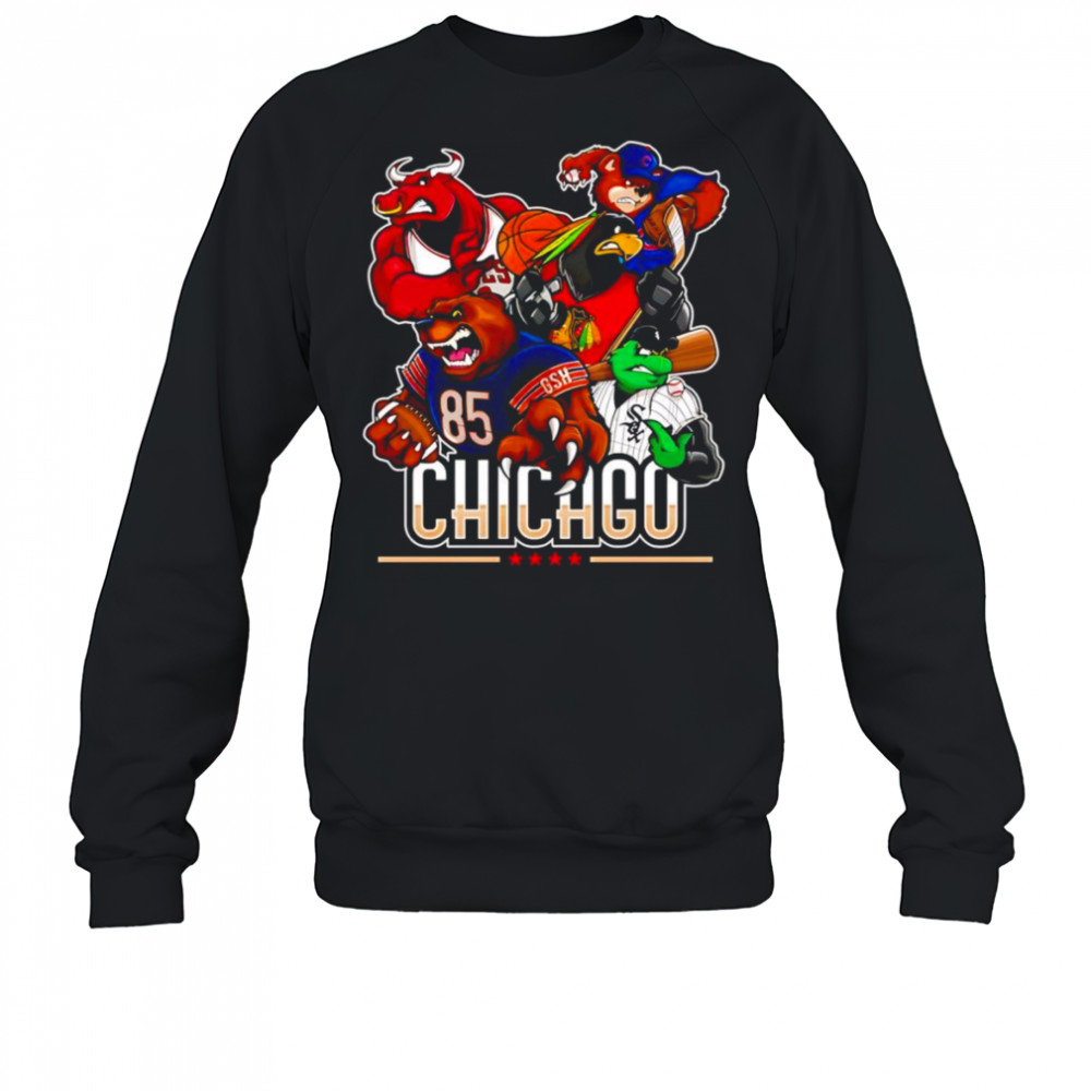 Chicago sports mascot shirt Sweatshirt