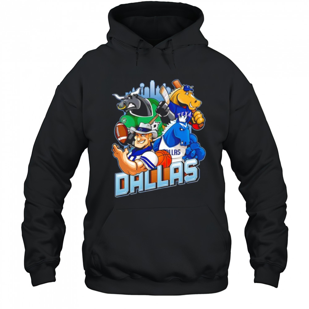 Dallas sports mascot shirt Hoodie
