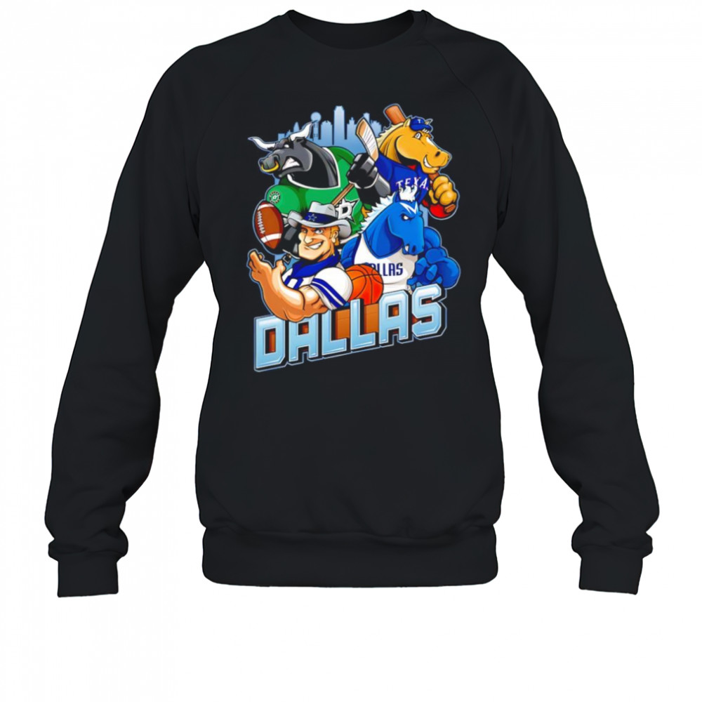 Dallas sports mascot shirt Sweatshirt