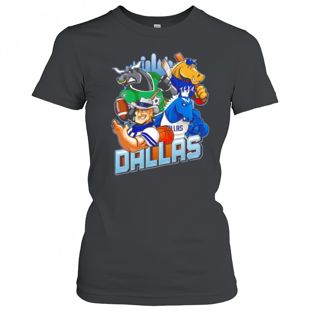 Dallas sports mascot shirt Women's T-shirt