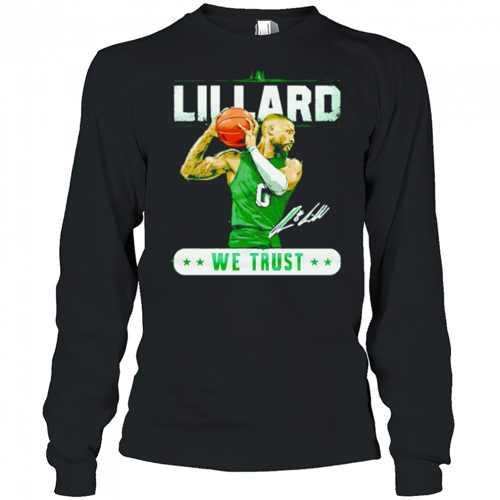 Damian Lillard Men’s Damian Lillard Milwaukee shirt Long Sleeved