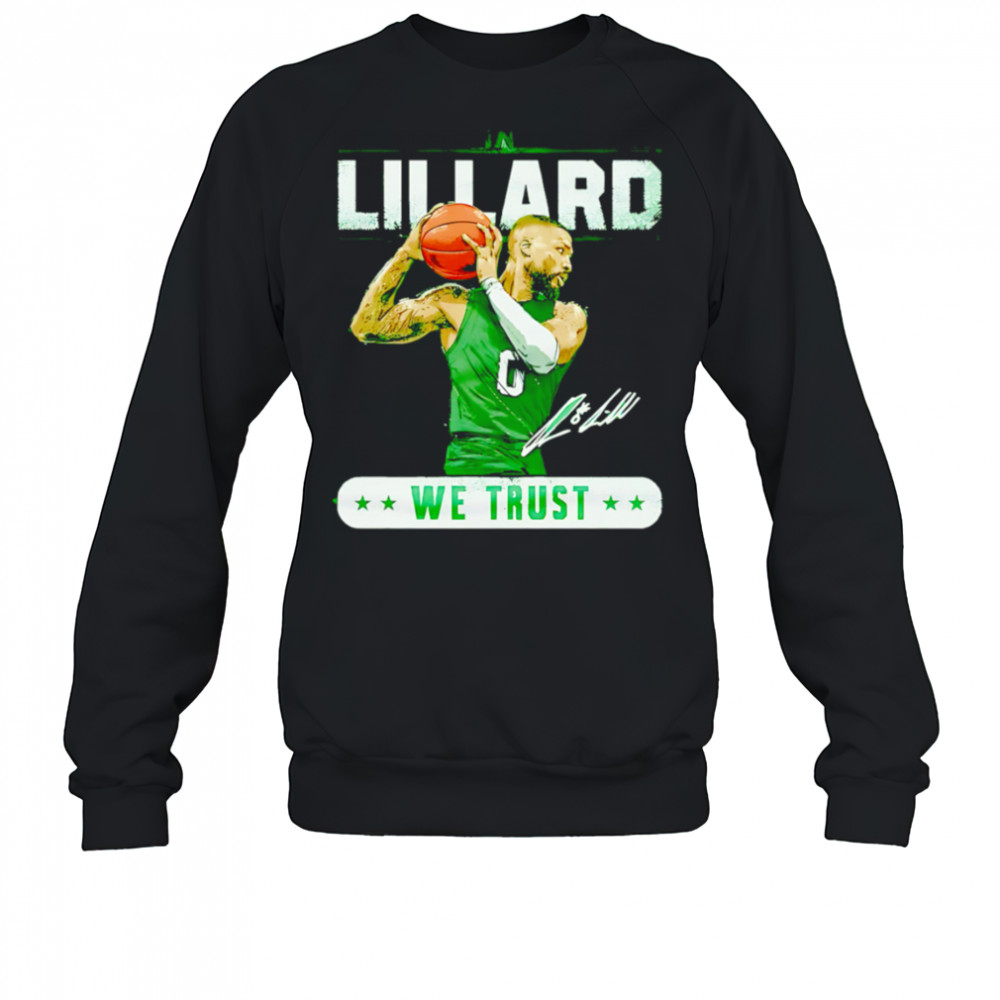 Damian Lillard Men’s Damian Lillard Milwaukee shirt Sweatshirt