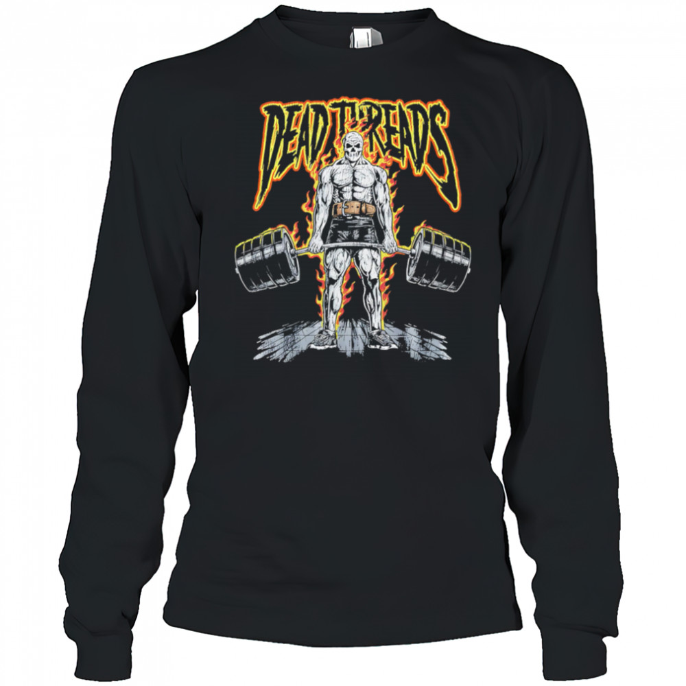 Dead Lift Dt Essential Gym Skeleton shirt Long Sleeved