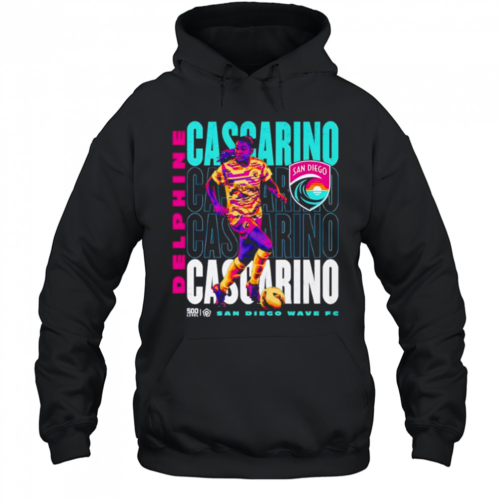 Delphine Cascarino San Diego Wave FC repeat shirt Hoodie