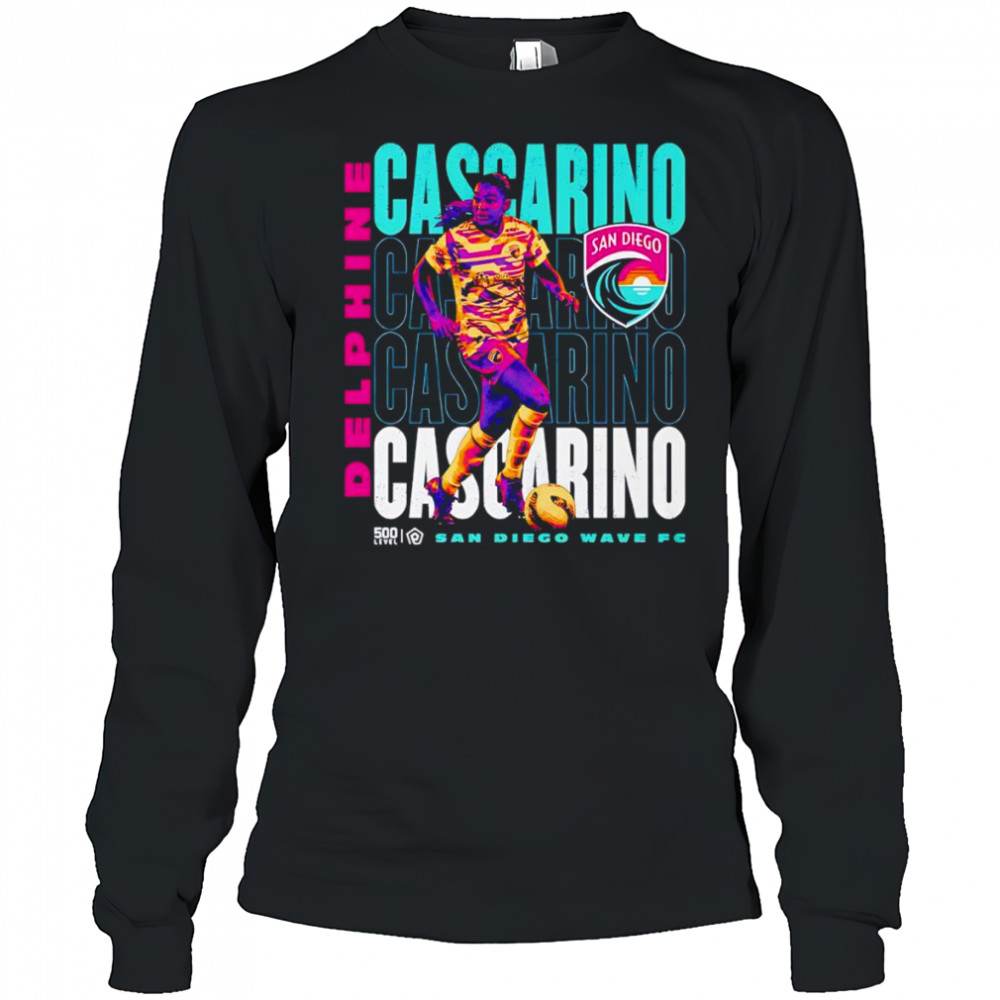 Delphine Cascarino San Diego Wave FC repeat shirt Long Sleeved