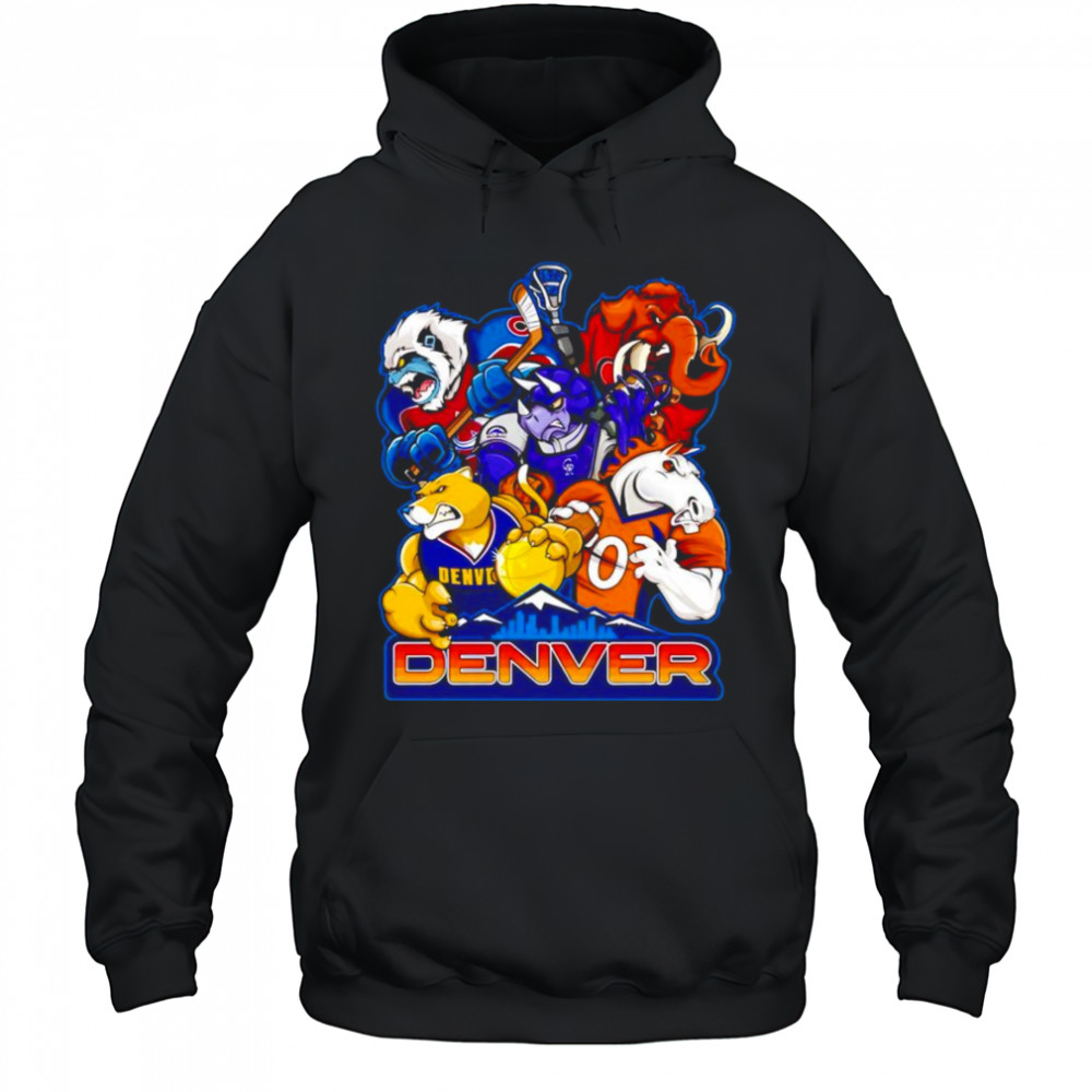 Denver sports mascots shirt Hoodie