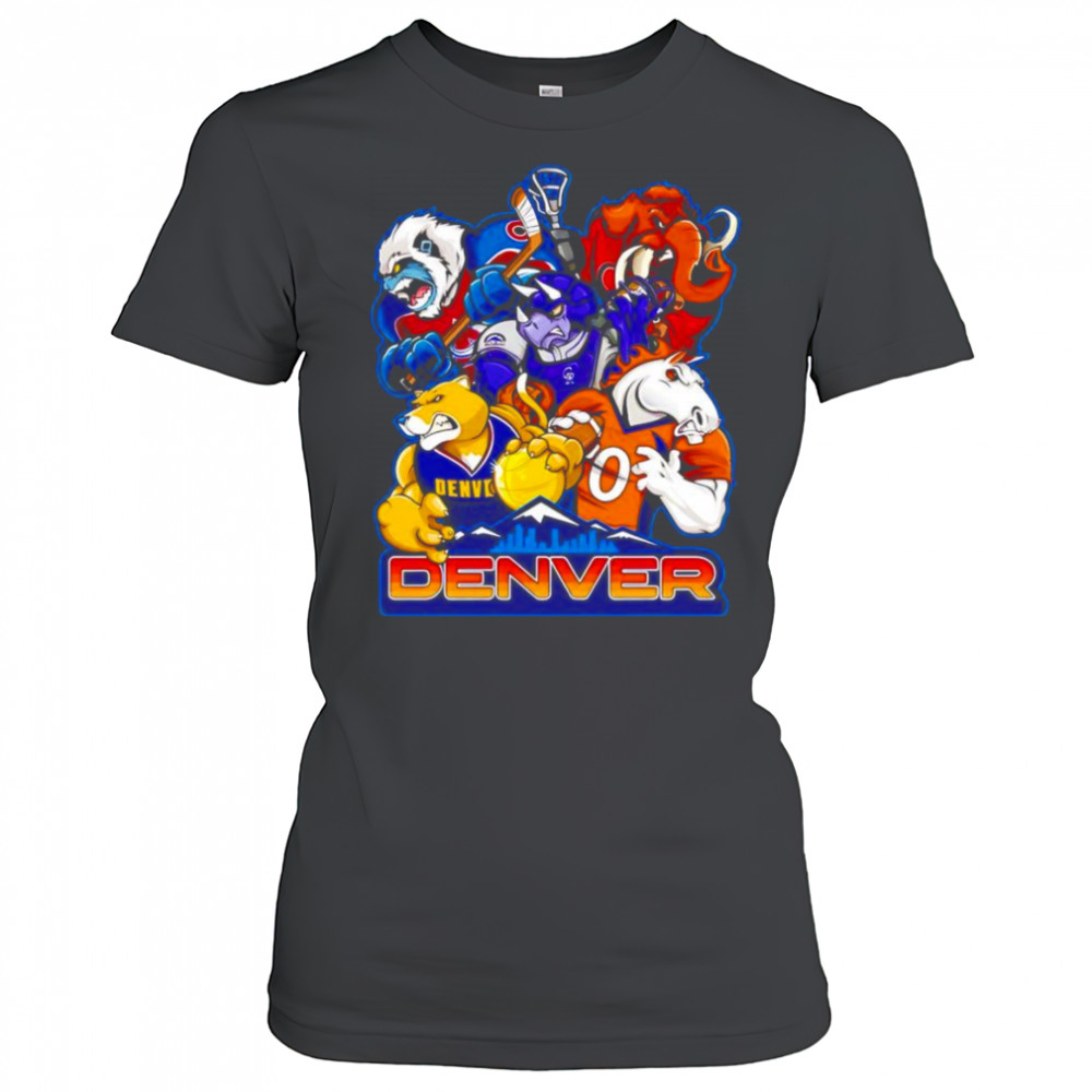 Denver sports mascots shirt Women's T-shirt