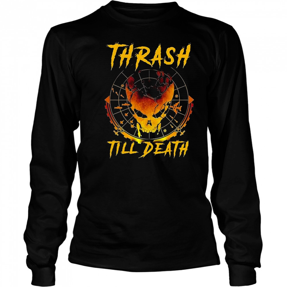 Destruction Thrash Till Death T-shirt Long Sleeved