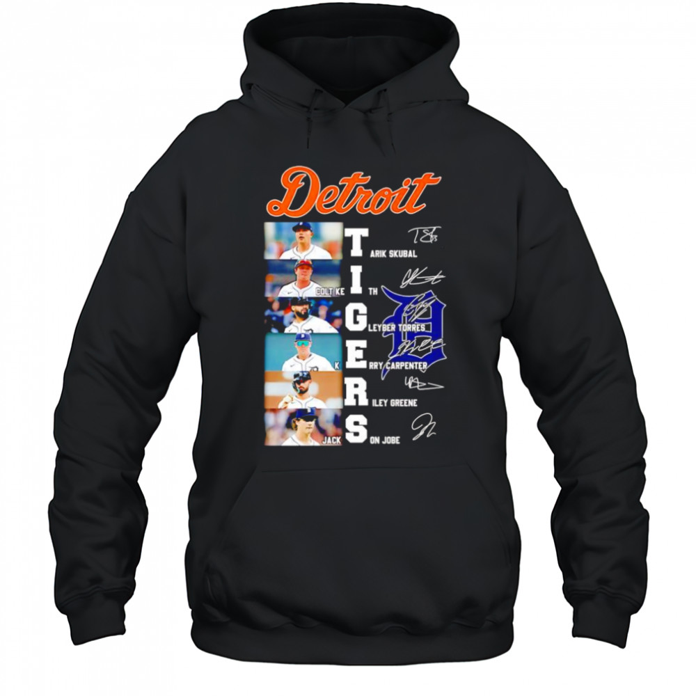 Detroit Tigers Tarik Skubal Colt Keith Gleyber Torres signature shirt Hoodie