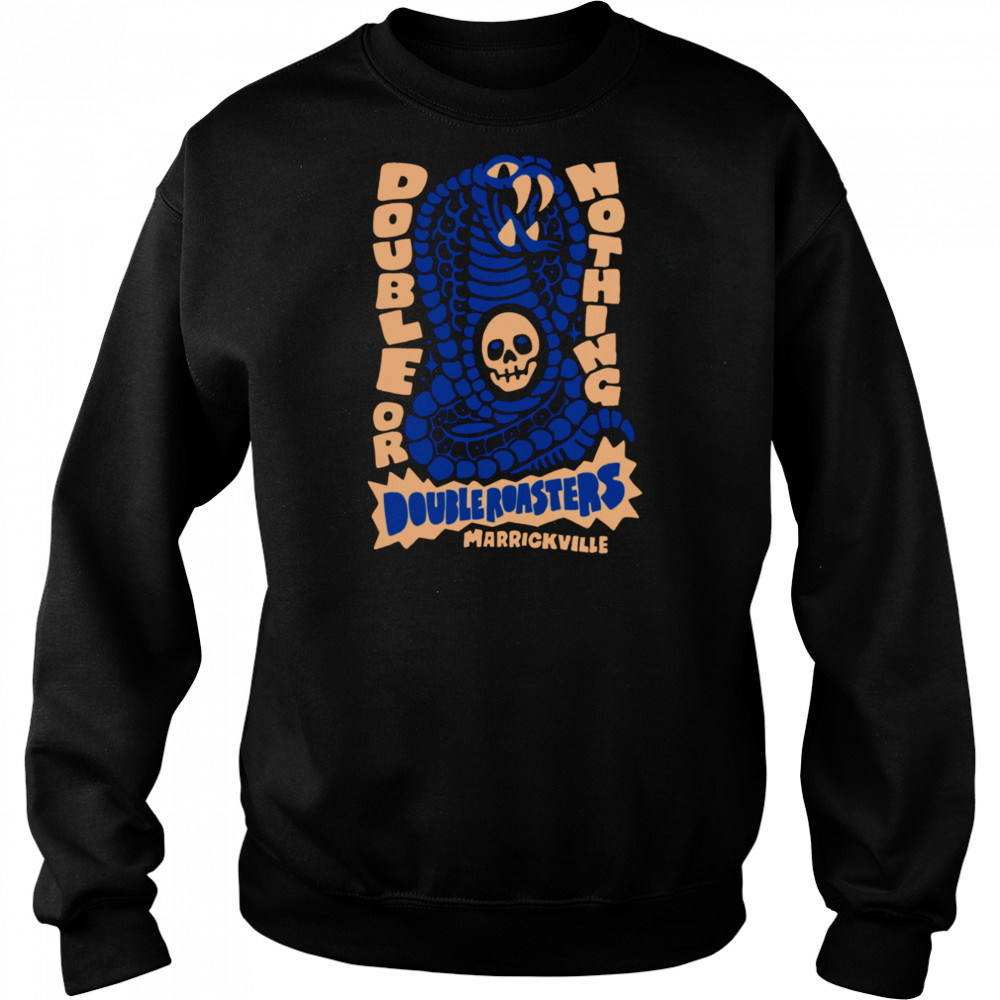 Double Roasters Marrickville Snake Graphic T Shirt Hoodie
