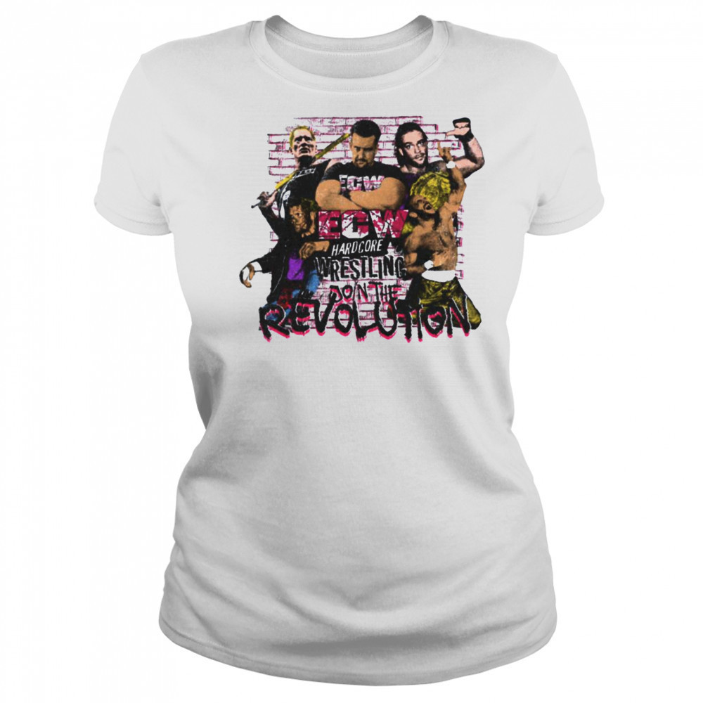 ECW Hardcore Wrestling Revolution T Shirt Women's T-shirt