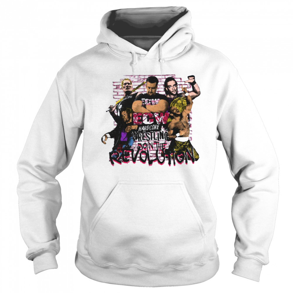 ECW Hardcore Wrestling Revolution T Shirt Sweatshirt