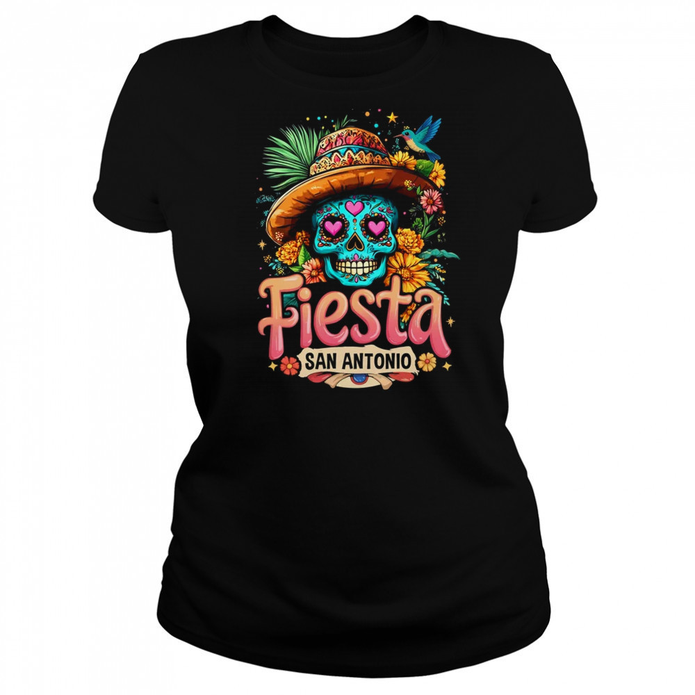 Fiesta Squad San Antonio Cinco De Mayo Lets Fiesta Texas shirt Women's T-shirt