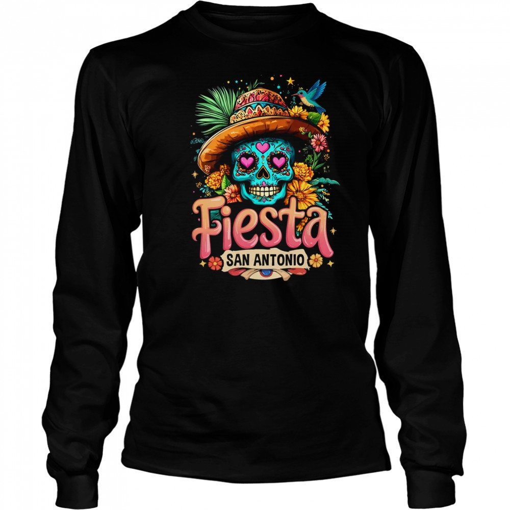 Fiesta Squad San Antonio Cinco De Mayo Lets Fiesta Texas shirt Long Sleeved