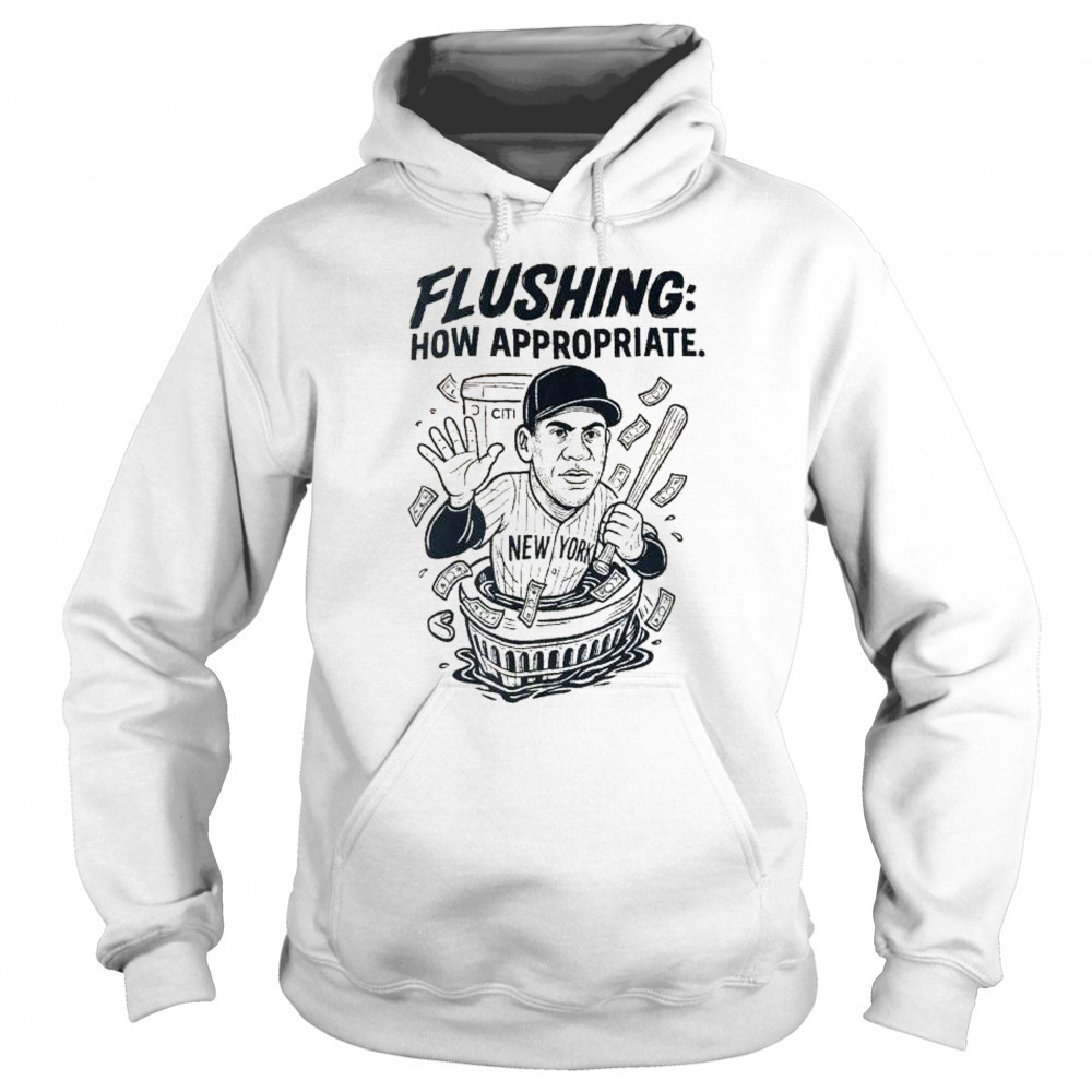 Flushing how appropriate Juan Soto New York baseball graphic t-shirt Sweatshirt